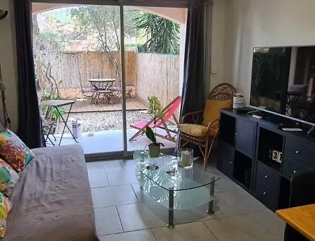 Appartement Cosy Rez Jardin 1 Chambre Plage Parking Wifi Saint-Mandrier-sur-Mer