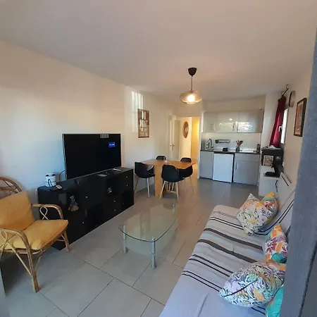 Cosy Rez Jardin 1 Chambre Plage Parking Wifi Appartement *